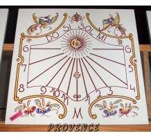 cadran solaire 30x30 cm